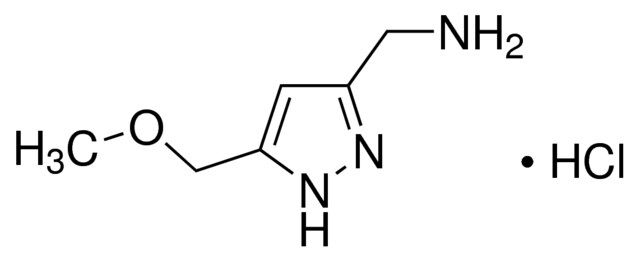 1-[5-(Methoxymethyl)-1H-pyrazol-3-yl]methanamine hydrochloride