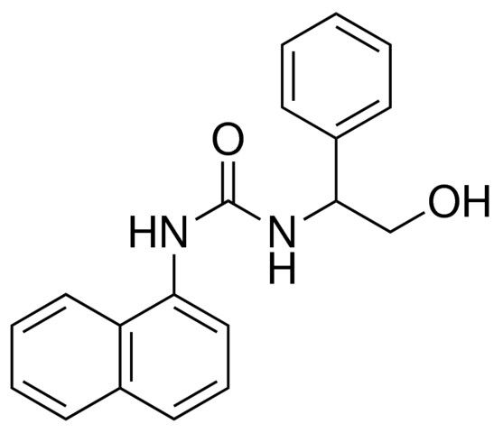 1-(2-HYDROXY-1-PHENYL-ETHYL)-3-NAPHTHALEN-1-YL-UREA