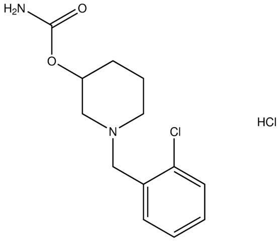 1-(2-chlorobenzyl)-3-piperidinyl carbamate hydrochloride