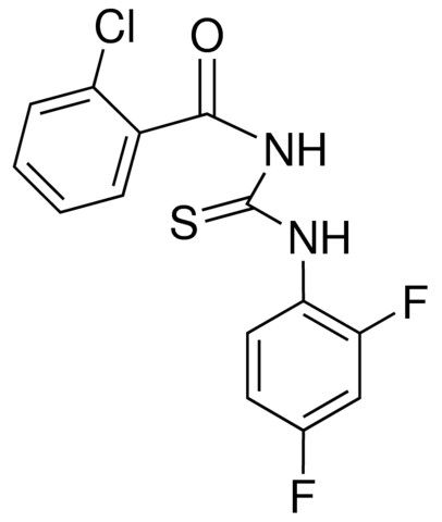 1-(2-CHLOROBENZOYL)-3-(2,4-DIFLUOROPHENYL)-2-THIOUREA