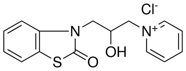 1-(2-HYDROXY-3-(2-OXO-BENZOTHIAZOL-3-YL)-PROPYL)-PYRIDINIUM, CHLORIDE