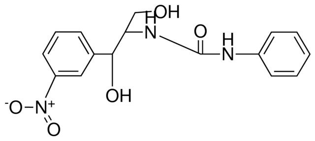 1-(2-HYDROXY-1-HYDROXYMETHYL-2-(3-NITRO-PHENYL)-ETHYL)-3-PHENYL-UREA
