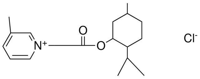 1-(2-ISOPROPYL-5-ME-CYCLOHEXYLOXYCARBONYLMETHYL)-3-METHYL-PYRIDINIUM, CHLORIDE