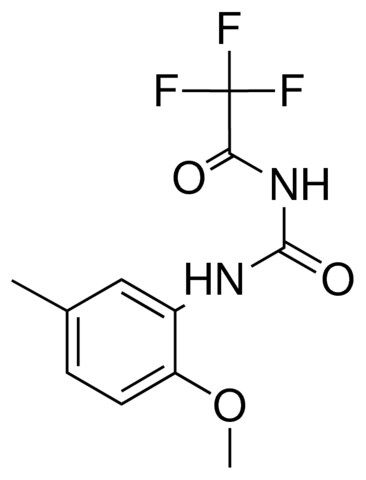 1-(2-METHOXY-5-METHYLPHENYL)-3-(2,2,2-TRIFLUOROACETYL)UREA