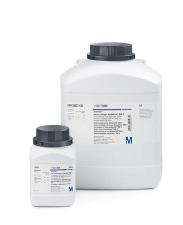 Ion exchanger Amberlite<sup>®</sup> MB-6113
