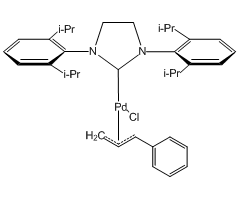 Chloro[(1,2,3-;)-3-phenyl-2-propenyl][1,3-bis(2,6-di-i-propylphenyl)-4,5-dihydroimidazol-2-ylidene]palladium(II)