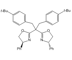 (4S,4'S)-2,2'-(1,3-Bis[4-(t-butyl)phenyl)propane-2,2-diyl]bis(4-phenyl-4,5-dihydrooxazole)  (S)-BTBBPh-SaBOX