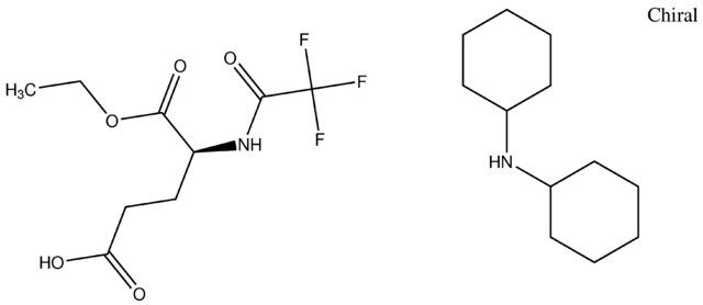 (4S)-5-ethoxy-5-oxo-4-[(trifluoroacetyl)amino]pentanoic acid, (dicyclohexylammonium) salt
