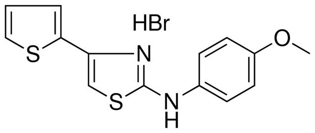(4-METHOXY-PHENYL)-(4-THIOPHEN-2-YL-THIAZOL-2-YL)-AMINE, HYDROBROMIDE