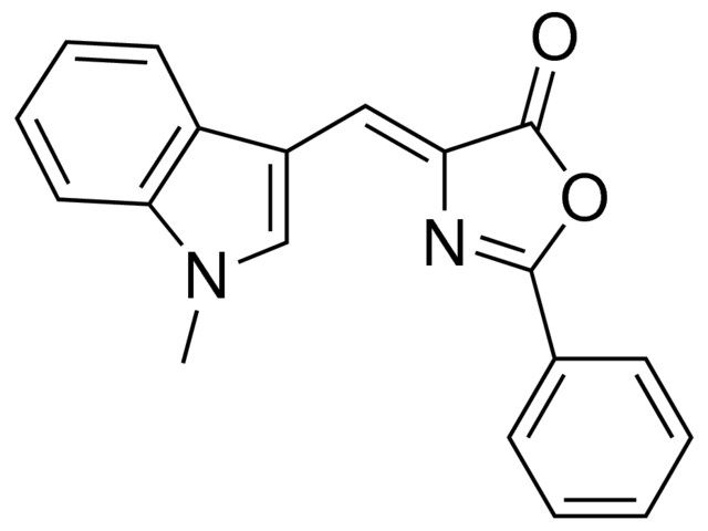 (4Z)-4-[(1-methyl-1H-indol-3-yl)methylene]-2-phenyl-1,3-oxazol-5(4H)-one