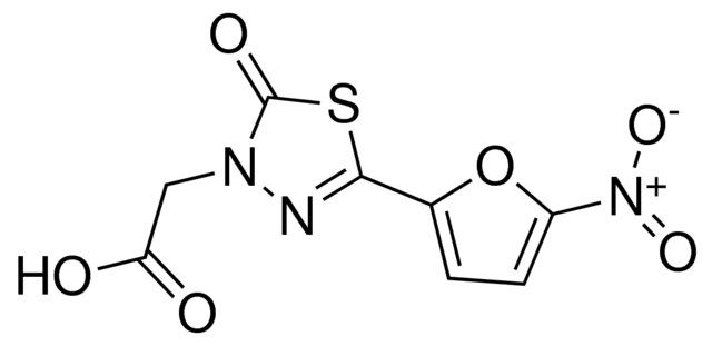 (5-(5-nitro-2-furyl)-2-oxo-1,3,4-thiadiazol-3(2H)-yl)acetic acid