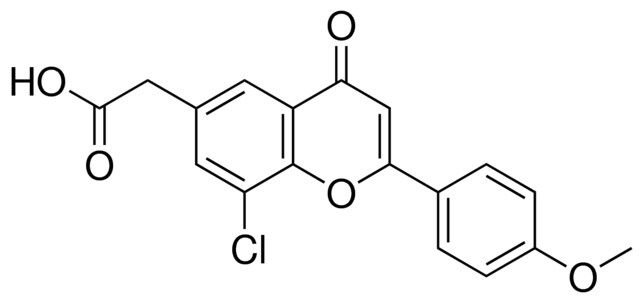 (8-CHLORO-2-(4-METHOXYPHENYL)-4-OXO-4H-CHROMEN-6-YL)ACETIC ACID
