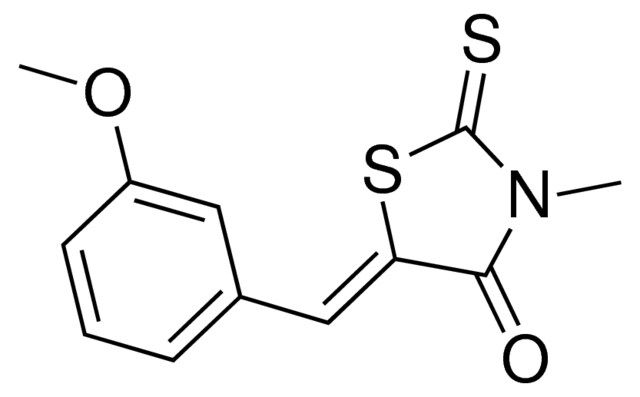 (5Z)-5-(3-methoxybenzylidene)-3-methyl-2-thioxo-1,3-thiazolidin-4-one