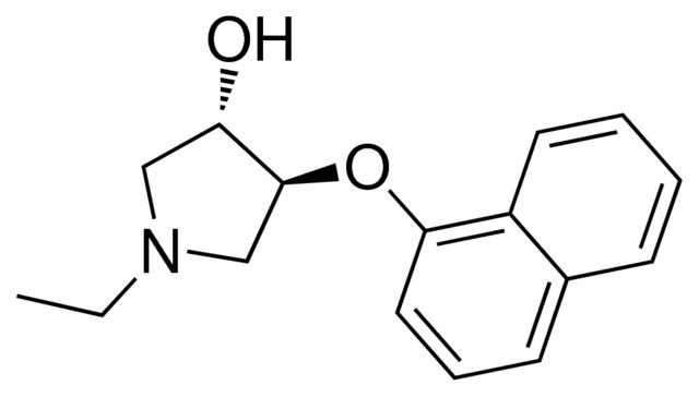 (3S,4S)-1-ethyl-4-(1-naphthyloxy)-3-pyrrolidinol