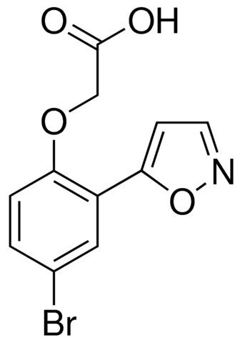 (4-BROMO-2-(5-ISOXAZOLYL)PHENOXY)ACETIC ACID