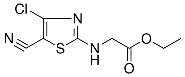 (4-CHLORO-5-CYANO-THIAZOL-2-YLAMINO)-ACETIC ACID ETHYL ESTER