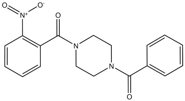 (4-Benzoylpiperazin-1-yl)(2-nitrophenyl)methanone