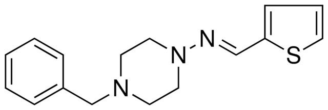(4-BENZYL-PIPERAZIN-1-YL)-THIOPHEN-2-YLMETHYLENE-AMINE