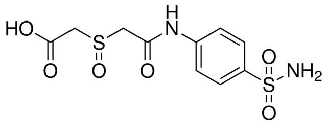 [(4-SULFAMOYL-PHENYLCARBAMOYL)-METHANESULFINYL]-ACETIC ACID
