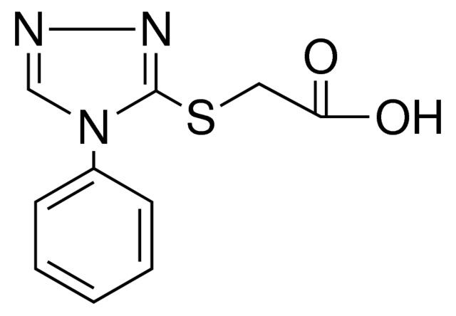 (4-PHENYL-4H-(1,2,4)TRIAZOL-3-YLSULFANYL)-ACETIC ACID