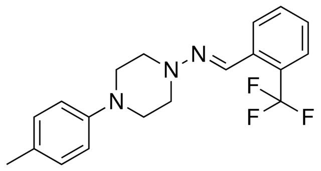 (4-P-TOLYL-PIPERAZIN-1-YL)-(2-TRIFLUOROMETHYL-BENZYLIDENE)-AMINE