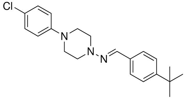 (4-TERT-BUTYL-BENZYLIDENE)-(4-(4-CHLORO-PHENYL)-PIPERAZIN-1-YL)-AMINE