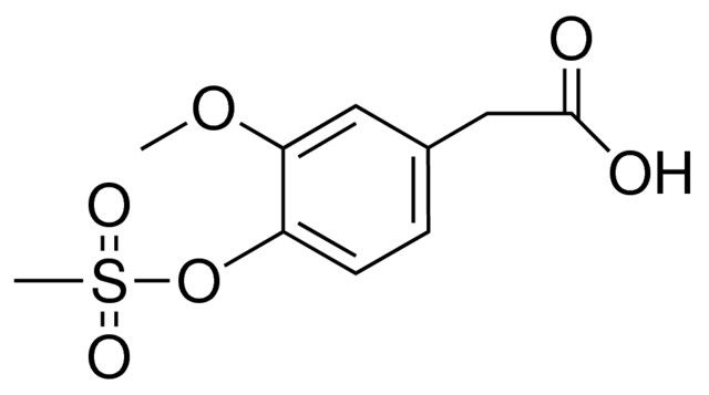 (4-METHANESULFONYLOXY-3-METHOXY-PHENYL)-ACETIC ACID