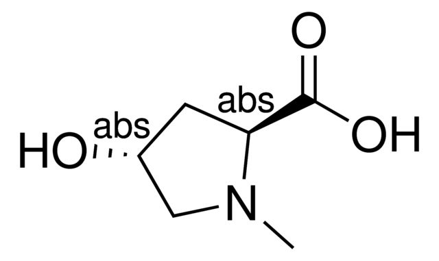 (2S,4R)-4-Hydroxy-1-methyl-2-pyrrolidinecarboxylic acid
