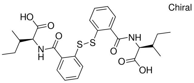 (2S,3S)-2-[(2-[[2-([[(1S,2S)-1-CARBOXY-2-METHYLBUTYL]AMINO]CARBONYL)PHENYL]DISULFANYL]BENZOYL)AMINO]-3-METHYLPENTANOIC ACID
