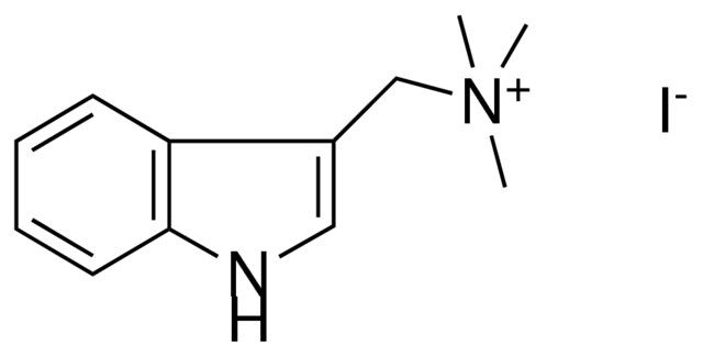 (3-INDOLYLMETHYL)TRIMETHYLAMMONIUM IODIDE