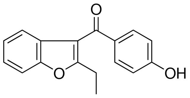 (2-ETHYL-1-BENZOFURAN-3-YL)(4-HYDROXYPHENYL)METHANONE