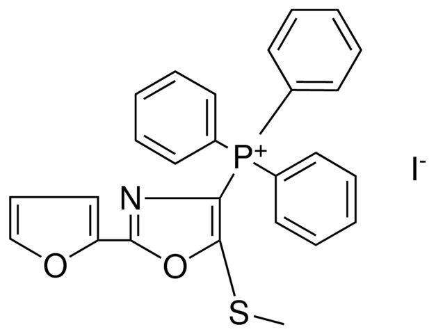 (2-FURAN-2-YL-5-METHYLSULFANYL-OXAZOL-4-YL)-TRIPHENYL-PHOSPHONIUM, IODIDE