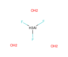 Aluminum (III) fluoride trihydrate