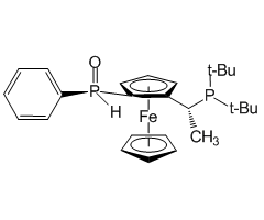 (S,R(p),S(SPO)-1-Phenylphosphinoyl)-2-[1-(di-t-butylphosphino)ethyl]ferrocene