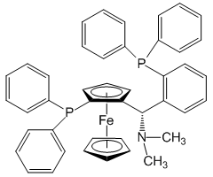 (S)-(-)-[(S)-2-Diphenylphosphinoferrocenyl](N,N-dimethylamino)(2-diphenylphosphinophenyl)methane