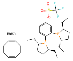 (+)-1,2-Bis((2S,5S)-2,5-diethylphospholano)benzene(1,5-cyclooctadiene)rhodium(I) trifluoromethanesulfonate