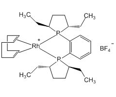 (+)-1,2-Bis((2S,5S)-2,5-diethylphospholano)benzene(1,5-cyclooctadiene)rhodium(I) tetrafluoroborate
