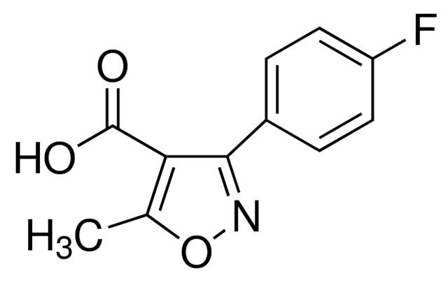3-(4-Fluorophenyl)-5-methylisoxazole-4-carboxylic acid