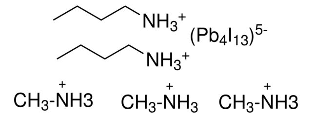 di-<i>n</i>-butylammonium trimethylammonium lead(II) tridecaiodide