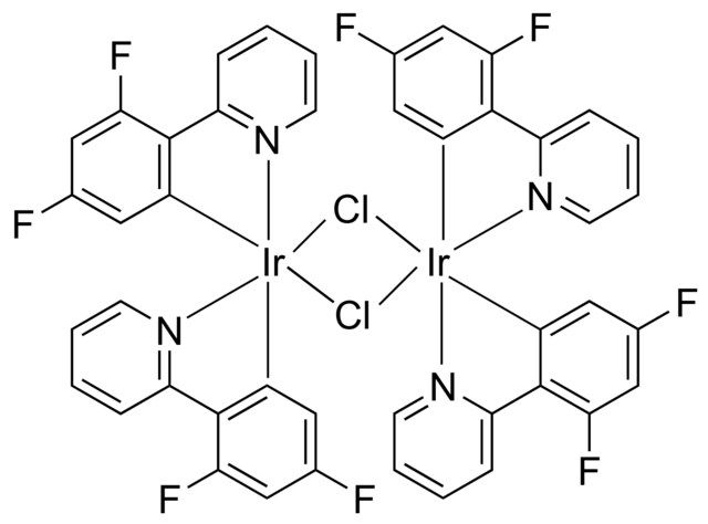 Dichlorotetrakis[3,5-difluoro-2-(2-pyridinyl)phenyl]diiridium(III)