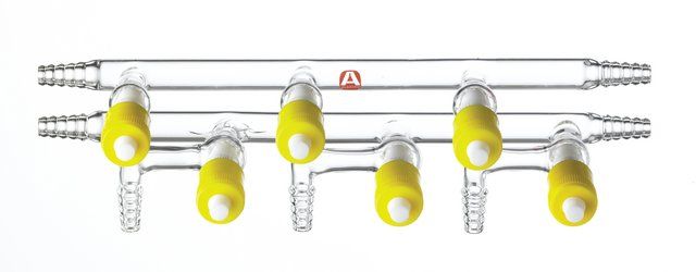 Aldrich<sup>®</sup> dual bank manifold with high-vacuum PTFE valves