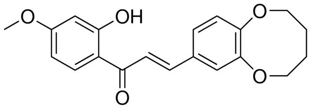 1-(2-HO-4-METHOXY-PHENYL)-3-(2,3,4,5-TETRAHYDRO-BENZO(B)DIOXOCIN-8-YL)-PROPENONE