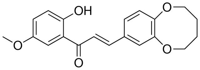 1-(2-HO-5-METHOXY-PHENYL)-3-(2,3,4,5-TETRAHYDRO-BENZO(B)DIOXOCIN-8-YL)-PROPENONE