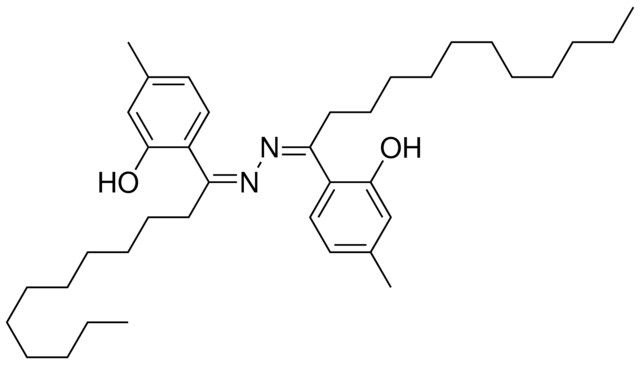 1-(2-HO-4-ME-PHENYL)-1-DODECANONE (1-(2-HO-4-METHYLPHENYL)DODECYLIDENE)HYDRAZONE
