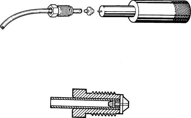 Tubing connector for large columns