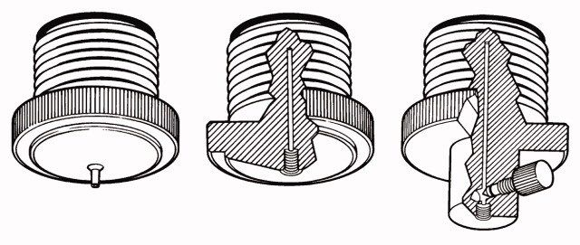 Bottom-drip adapter for large columns