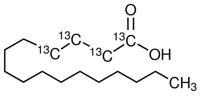 Palmitic acid-1,2,3,4-<sup>13</sup>C<sub>4</sub>