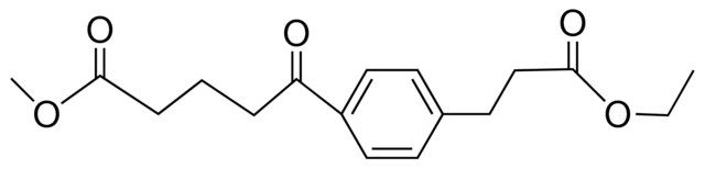 5-(4-(2-ETHOXYCARBONYL-ETHYL)-PHENYL)-5-OXO-PENTANOIC ACID METHYL ESTER