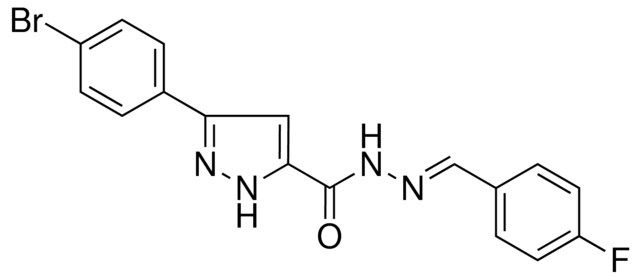 5-(4-BR-PHENYL)-2H-PYRAZOLE-3-CARBOXYLIC ACID (4-FLUORO-BENZYLIDENE)-HYDRAZIDE