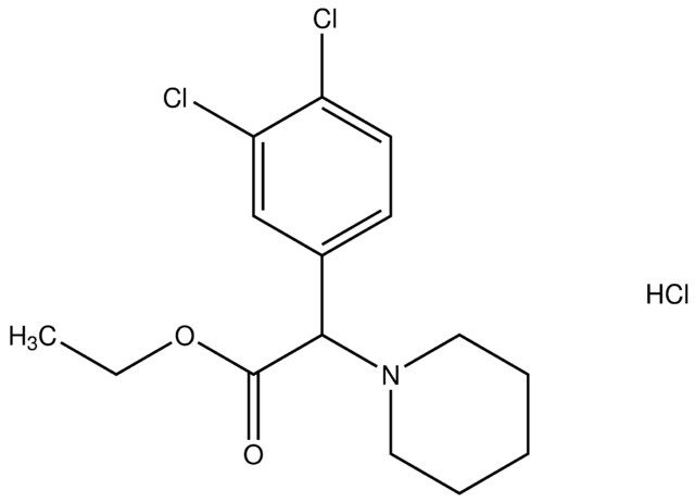 ethyl (3,4-dichlorophenyl)(1-piperidinyl)acetate hydrochloride